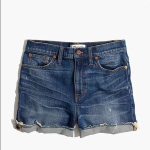 Madewell High-Rise Denim Shorts